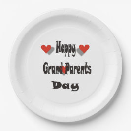 Prato De Papel Feliz Dia dos Pais