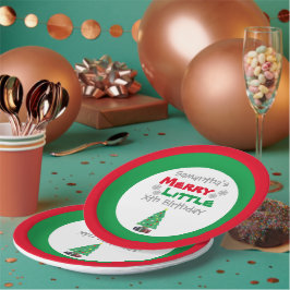 Prato De Papel Feliz Pequenas Placas de Papel de Aniversário