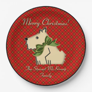 Prato De Papel Felpudo Wuzzy Scottish Guarda (Personalizada)