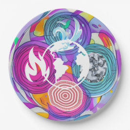 Prato De Papel Feng Shui