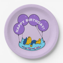 Prato De Papel Ferald | Balão de Aniversário