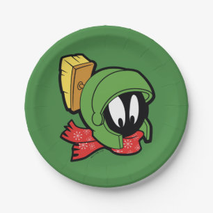 Prato De Papel Feriado de Marvin MARTIAN™ "Fora deste Mundo"