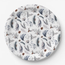 Feriado Elegante de Pinho de inverno