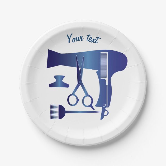 Prato De Papel Ferramentas dos penteados (Frente)