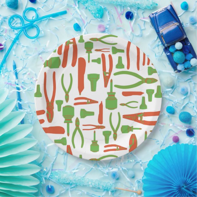 Prato De Papel Ferramentas elétricas do comércio (Festa)