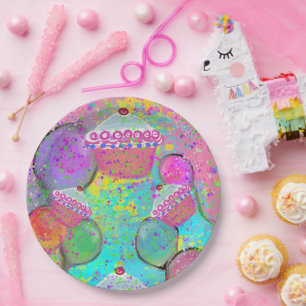 PRATO DE PAPEL FESTA DE ANIVERSÁRIO