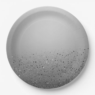 Prato De Papel Festa de Aniversário de 16 anos Sweet 16 Brilhante