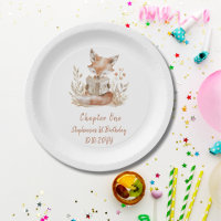 Festa de Aniversário de 1 Ano Raposa Lendo um Capí