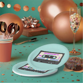 Prato De Papel Festa de aniversário de 30 anos de Fita com Mistur