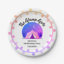 Festa de Aniversário de Acampamento de Luxo para M
