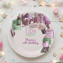 Festa de aniversário de beleza spa