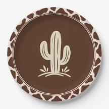 Festa de Aniversário de Cowboy Cacto Impressão de