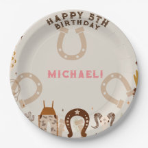 Festa de aniversário de cowboy do País Ocidental