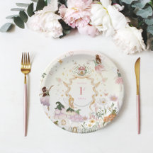 Festa de aniversário de fadas de polimento