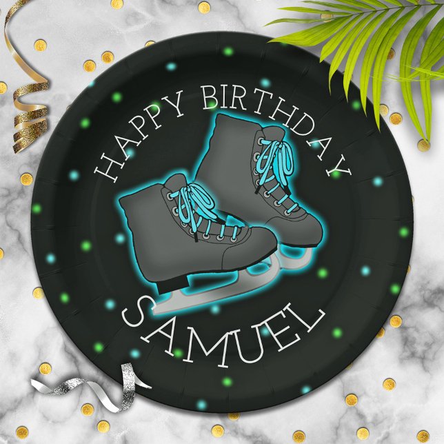 Prato De Papel Festa de aniversário de gelo (Criador carregado)