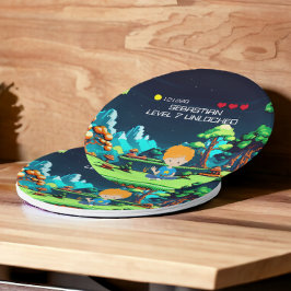 Prato De Papel Festa de aniversário divertida do jogo de computad