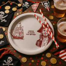 Festa de aniversário personalizada de pirata