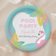 Festa de Aniversário Tropical Pink Flamingo na Pis