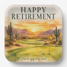 Festa de Aposentadoria de Golfe no Arizona