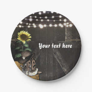 Prato De Papel Festa de casamento da Porta do Barno Russo Ocident