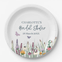 Festa de Chás de panela de flores silvestres e bor