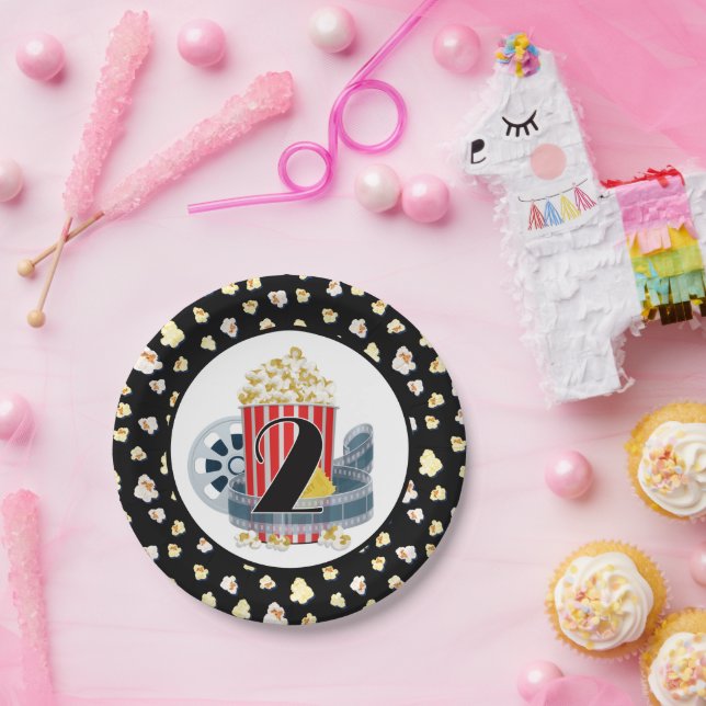 Prato De Papel festa de cinema em segundo aniversário (Festa)