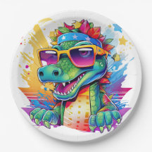 Festa de Crocodilo de Aniversário Divertido