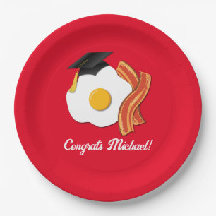Prato De Papel Festa de formatura Breakfast Brunch