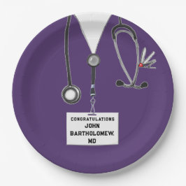 Prato De Papel Festa de formatura da Faculdade de Medicina