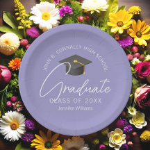 Festa de Formatura Lavanda Elegante Personalizada