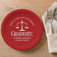 Festa de Graduação Personalizada em Vermelho e Bra