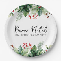 Festa de Natal Italiano Buon Natale