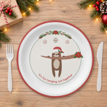 Festa de Natal Personalizada com Preguiça Fofa