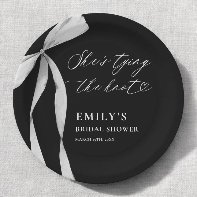 Prato De Papel Festa de Noiva: Ela Vai se Casar (Criador carregado)