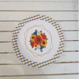 Prato De Papel Festa de Picnic de Verão