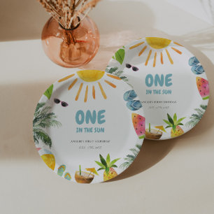 Prato De Papel Festa de Piscina vibrante