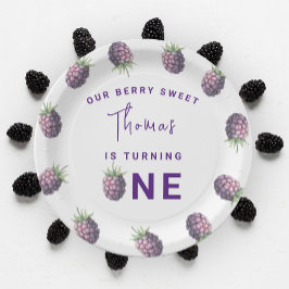 Prato De Papel Festa de primeiro aniversario das amoras aquáticas