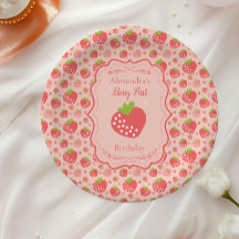 Festa de primeiro aniversario de Berry First Straw