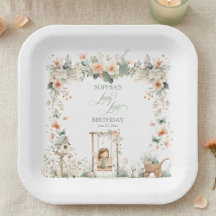 Festa de Primeiro Aniversário de Fada Personalizad