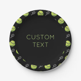 Prato De Papel Festa exclusiva do jogador de padrão de conjunto d