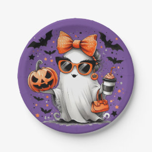 Prato De Papel Festa Fantasma