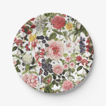 Festa no Jardim Floral Vintage Polegar Verde Anive