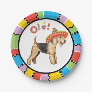 Prato De Papel Fiesta Lakeland Terrier