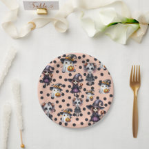 Fixe de Halloween Rosa