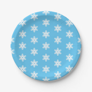 Prato De Papel Floco de neve