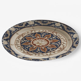 Prato De Papel Flor de campo elegante Floral Vitoriano Cerâmica C