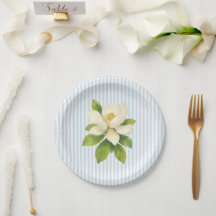 Flor de Magnólia Casamento Personalizado Listra Az
