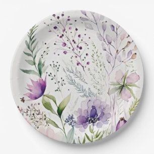 Prato De Papel Flor-do-mato