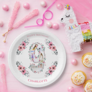 Prato De Papel Flor Rosa Cor-de-Rosa, Colagem Fotográfica da Rapa