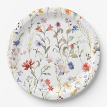 Flor silvestre de coloração aquosa